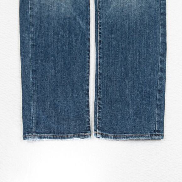 Lucky Brand Jeans Womens 2 - 27x29 Sienna Tomboy Straight Fit Med Blue Wash - Picture 5 of 10